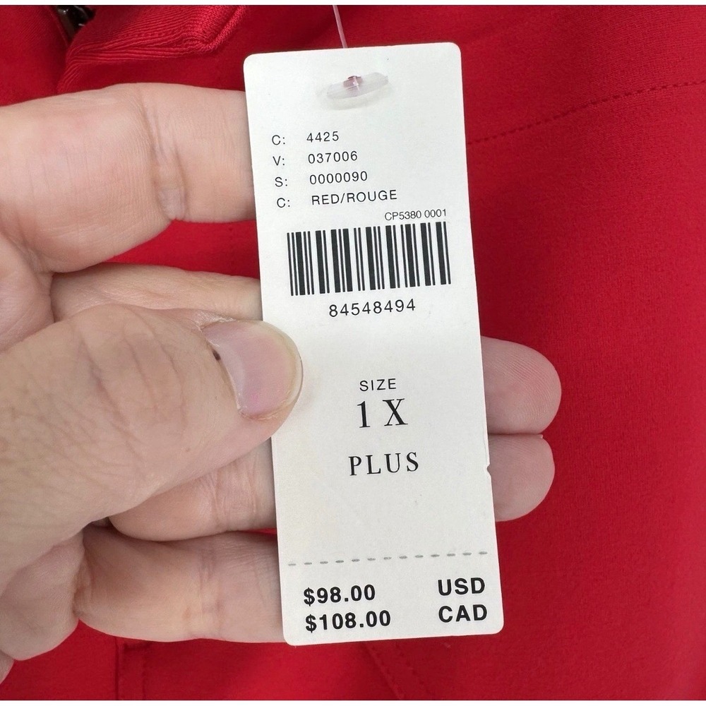 Maeve Red Pencil Skirt - Picture 10 of 15